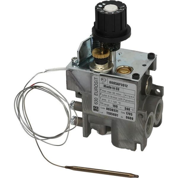 valve gaz type série 630 Eurosit Sit 0.630.315 0.630.331 t.max. 340°C 100-340°C entrée gaz 3/8" sortie gaz 3/8" PIECE D'ORIGINE