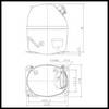 Compresseur ACC Cubigel Electrolux MS26FB S0071193