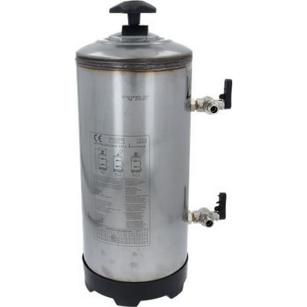 Adoucisseur manuel 12 L inox 3/8" avec double vanne eau technique PIECE D'ORIGINE