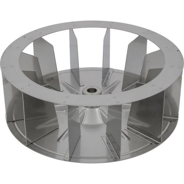Hélice de ventilateur de four Cookmax R75400440 D1 ø 350mm H1 114mm palettes 12 D2 ø 19,5mm D3 ø 23mm H2 45mm PIECE D'ORIGINE