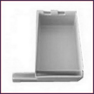 Bac  glaons ICEMATIC 25098060/25098061 180 x 120 mm blanc sans bile, axe et ressort PIECE D'ORIGINE