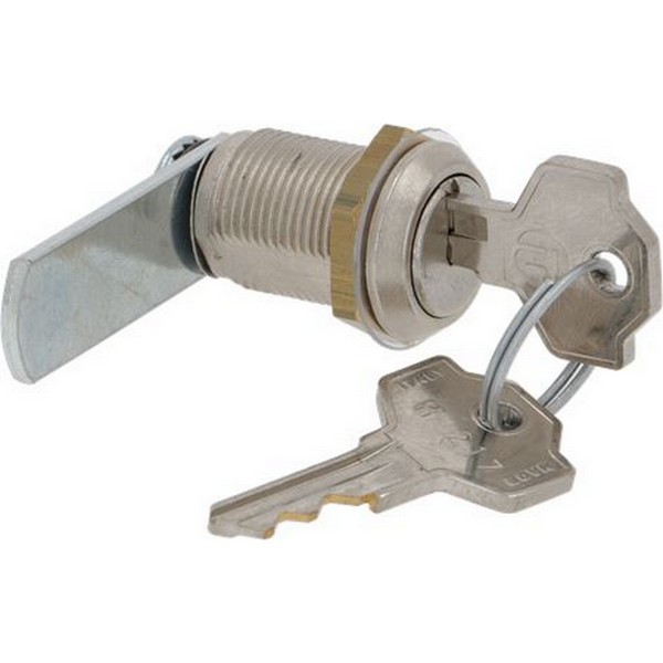 Serrure ZANUSSI 0A8655 690641 complète porte de frigo Ø 15 x 18 mm PIECE D'ORIGINE 