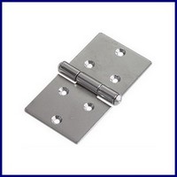 Charnière de porte de frigo LB60 Inox hauteur 60 mm