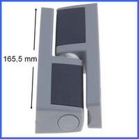 Charnière de chambre froide LAINOX RA051001 hauteur 166,5 mm avec rampe (Version standard ) PIECE D'ORIGINE 