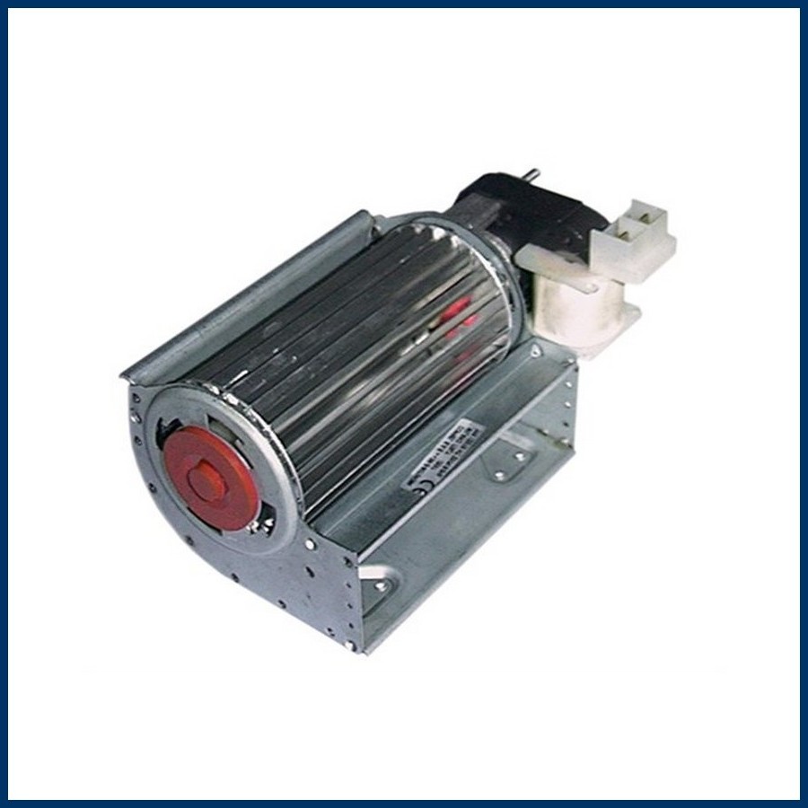 Ventilateur pour poêle et insert COPREL TFR 120/25W-1RFN turbine Ø 60 mm L  120 mm 30 à +110 °C PIECE D'ORIGINE