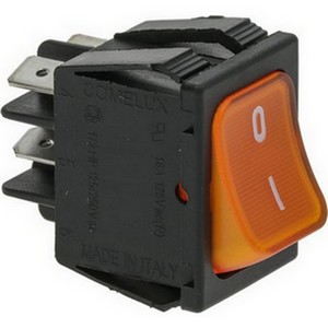 Interrupteur FAGOR EB-079 bipolaire orange  16A 250V  PIECE D'ORIGINE