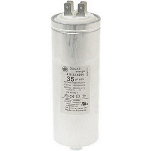 Condensateur de démarrage 35µF 450V avec cosses