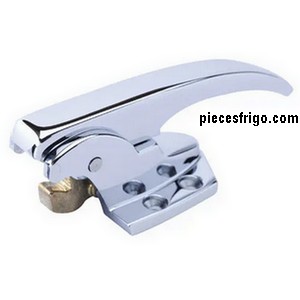 Fermeture RAHRBACH 6770 6770-020211 Sans gâche poignée courbée entraxe 18 mm PIECE D'ORIGINE