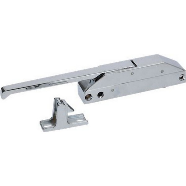 Fermeture Zanussi 4093081 690404  pour porte de frigo poignée droite  entraxe 117/133 mm PIECE D'ORIGINE