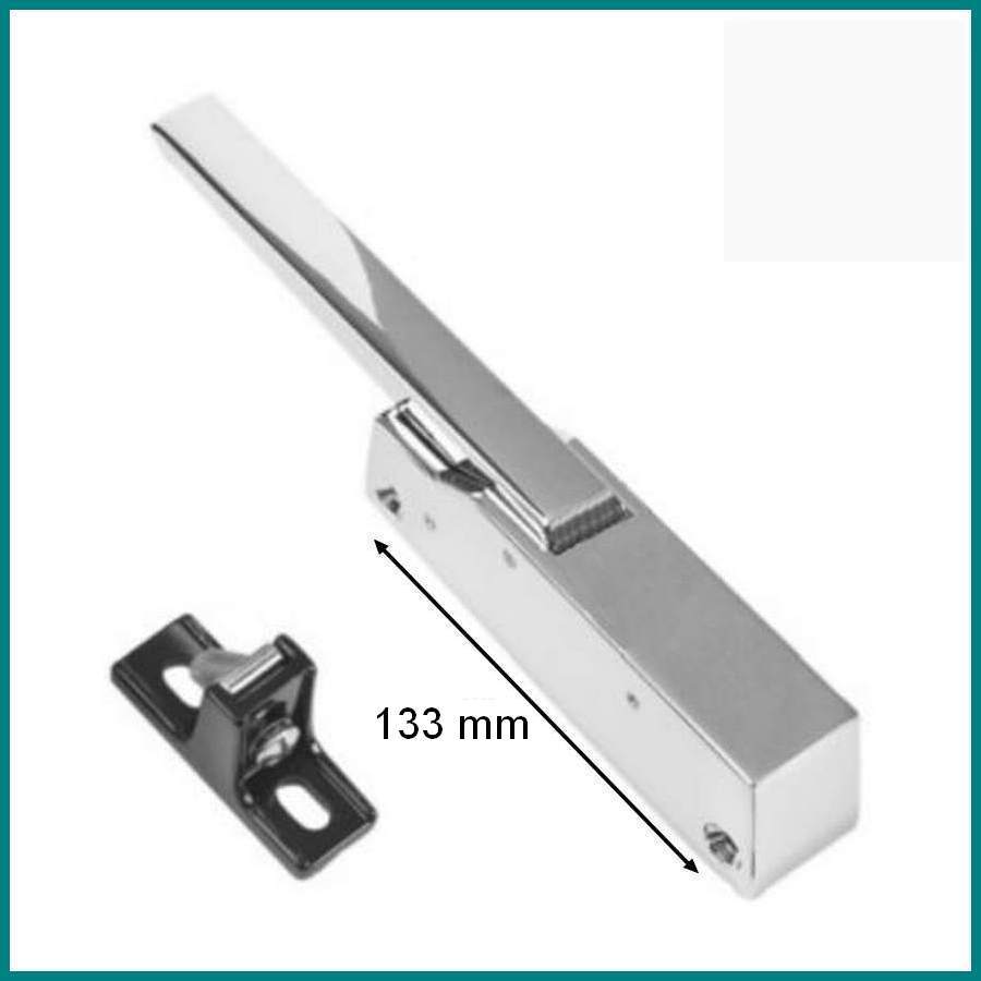 Fermeture SOGECO AGGANCIO001+ CHIUSURA002+ pour porte de frigo poignée  droite entraxe 133 mm PIECE D'ORIGINE