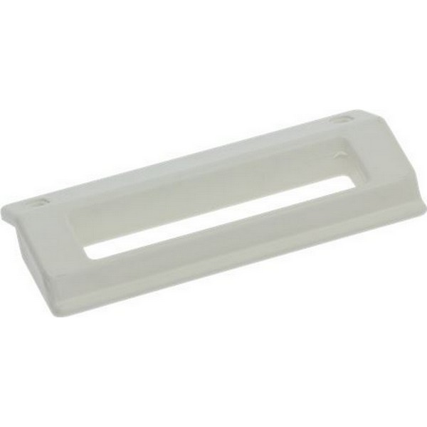 Poignée INTERTECNICA R018515 R015898 de porte de frigo  entraxe de fixation 133 mm Blanc