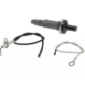 Kit allumeur piezo avec bougie et câble 300 mm 