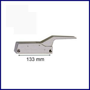 Fermeture pour porte de frigo MARENO 2872000 5129900 R018802 791 entraxe 133 mm poignée coudée PIÈCE D'ORIGINE