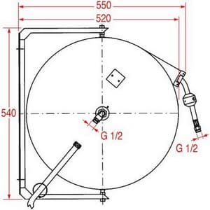 Enrouleur automatique mod. Klarco 5R.M20.449 5R.M20.149 5R.M20.219 PIECE D'ORIGINE