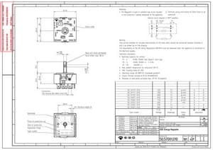 Doseur d'énergie  EGO 5017031000 5017051000 5037051000 5057031010 5057051010 PIECE D'ORIGINE