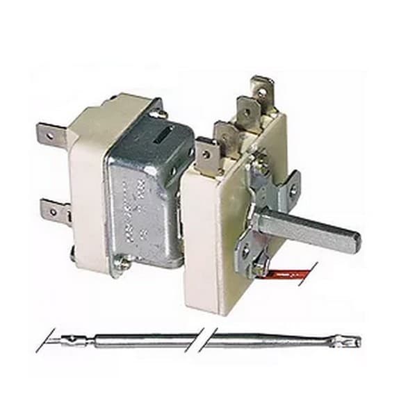 Thermostat Monophasé Electrolux  003049 052300 052330 0H1260 0K2945 0K7813 5519639800 728019Température 95-180°C PIECE D'ORIGINE