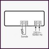 Thermomètre à LED EVCO TM103TN7 -40 à +110 °C 230 V
