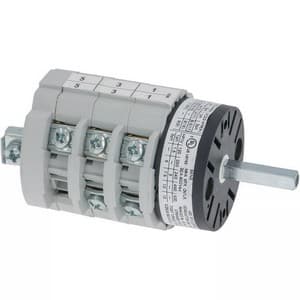 Commutateur pentapolaire 11000 tige carrée 5x5 mm Comenda