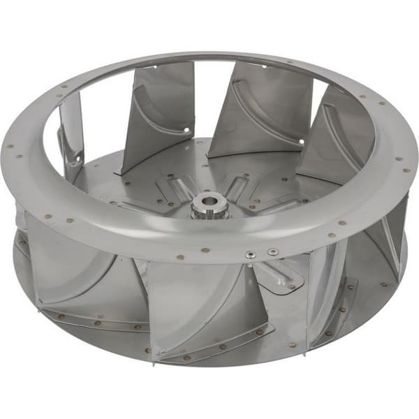 hélice moteur four Ascaso RIO349 RT2200188D1 ø 340mm H1 95mm palettes 9 D2 ø 13mm D3 ø 16mm H2 37mm  PIECE D'ORIGINE