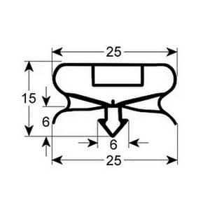 Joint à encastrer 610x405mm FRENOX A00CO101