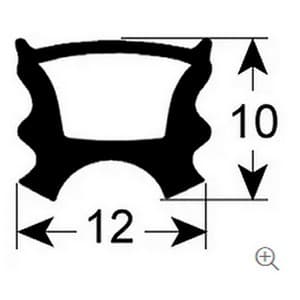 Joint RM Gastro 437103 de porte  555x400 mm pour lave vaisselle PIECE D'ORIGINE