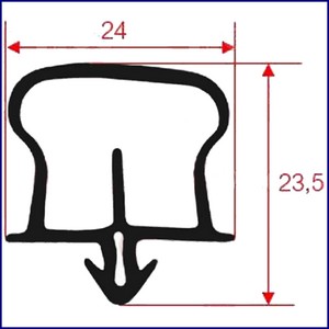 Joint Profil 5050 4000 mm PIECE D'ORIGINE 