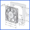 Cadre de 119x119x25 mm