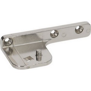 Support de charnière  Fagor 12038085 6033010098 VF1007 encastrée à ressort pour porte de frigo  100 x 48 mm H 17 mm montage à droite PIECE D'ORIGINE