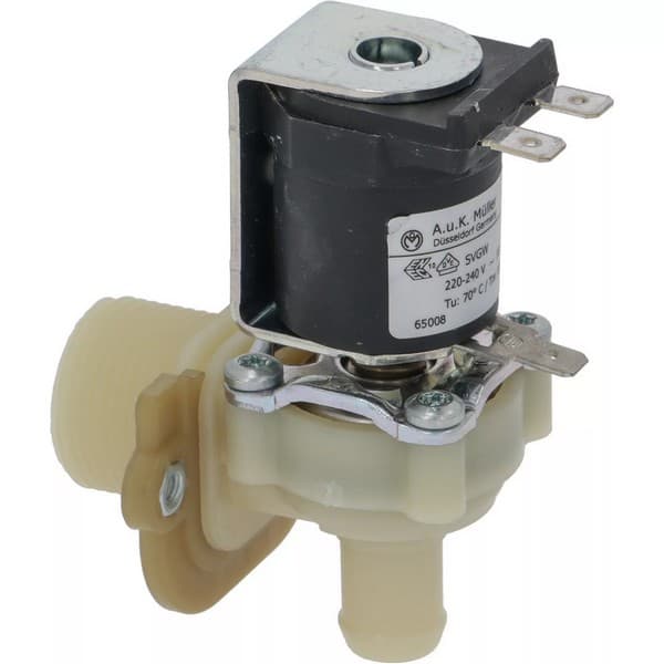 Électrovanne Müller 065008   1 voie équerre 230V sortie 14 mm 