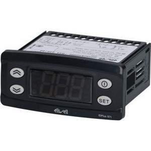 Thermostat régulateur électronique 2 relais Eliwell ID971  ID11DL0XCH300  <b><font color="#FF0000">12 V