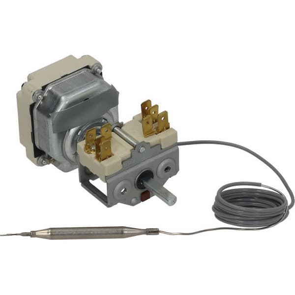 Thermostat triphasé four Angelo Po 32Z7400 5534959801 température max. 260°C température d'utilisation 100-260°C 3-pôles 3NO 16A PIECE D'ORIGINE