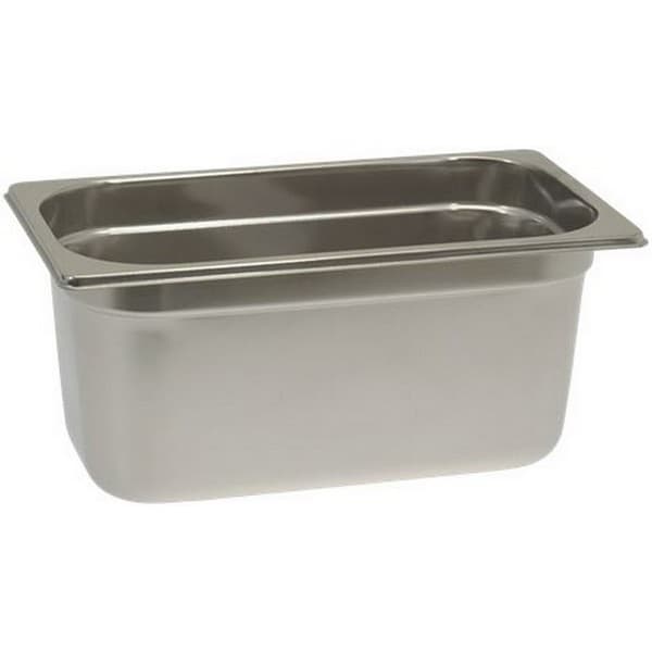 CONTENEUR GASTRONORME CNS 18/10 TAILLE GN 1/3 325x175xH150 mm PIECE D'ORIGINE