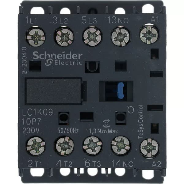 Contacteur Schneider LC1K0910P7 9A 230V 3NO +1NO 4kW