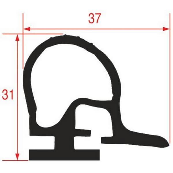 Joint pour cellule MTH 480LWT-603LWT-740LWT par tronçon de 20 m PIECE D'ORIGINE