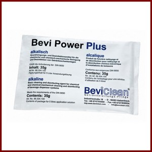 Bevi Power Plus pour nettoyage et désinfection de conduit de pompe à bière et boissons par 50