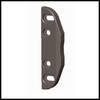 Fermeture pour porte de chambre froide avec poignée et cliquet RAHRBACH 7503 ep. 80 mm avec serrure