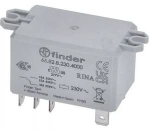 Relais Finder 66.82.8.230.4000 230V 30A puissance