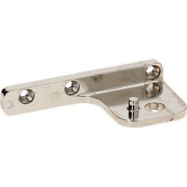 Support de charnière INFRICO 700854 encastrée à ressort pour porte de frigo  100 x 48 mm H 17 mm  montage à droite PIECE D'ORIGINE