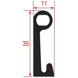 Joint  FERMOD 8511 08511NR008 08511NR008-EX  de chambre froide  visser 8 m PIECE D'ORIGINE