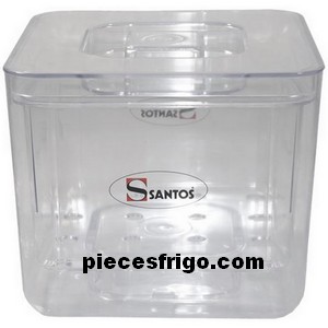 Bac  glaons SANTOS 53850 S0904800 190x190x170 mm PIECE D'ORIGINE