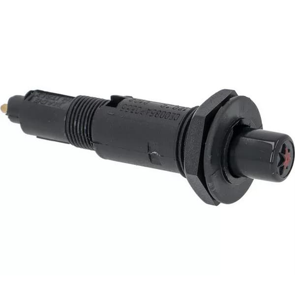 Allumeur piézo 77 mm avec bride 24 mm et perçage 18 mm