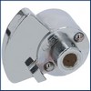 Dispositif de fermeture de poigne de porte RAHRBACH 1750-010166  5405022   H 47mm  40mm trou  10mm PIECE D'ORIGINE