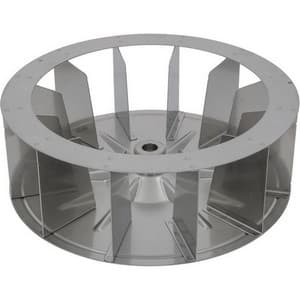 Hélice de ventilateur de four Cookmax R75400440 D1 ø 350mm H1 114mm palettes 12 D2 ø 19,5mm D3 ø 23mm H2 45mm PIECE D'ORIGINE