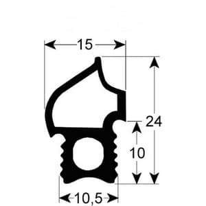 Joint porte  20.10 CONVOTHERM 4 PIECE D'ORIGINE