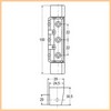 Charnière FERMOD G625 hauteur de porte de frigo 100 mm PIECE D'ORIGINE