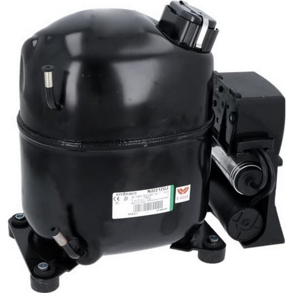 Compresseur Embraco NJ2212GJ auR404 /R507 1 1/2HP LBP 220-240V 500 Hz cylindre 34 cm³ PIECE D'ORIGINE