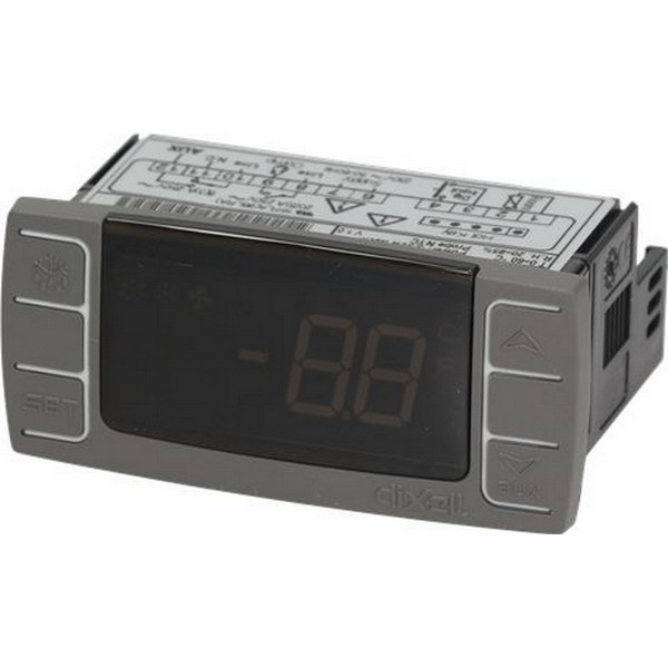 Thermostat régulateur électronique de frigo 1 relais Dixell XR03CX-5N0C1 X0LIFEBXB500-I00 X0LIFEBXB500-S00  XR03CX-5N0C1 230 V