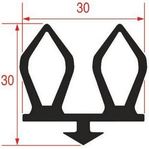 Joint pour porte de cellule  clipser PIECE D'ORIGINE