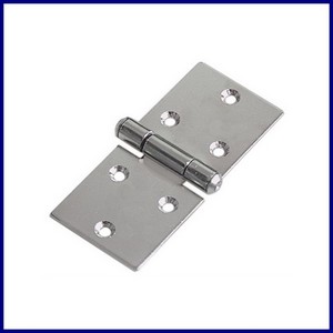 Charnière de porte de frigo LB50 Inox hauteur 50 mm