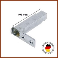 Charnière encastrée de porte de frigo AMBACH 2012000292 hauteur 71 mm PIECE D'ORIGINE